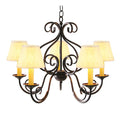 Meyda Lighting Jenna 24 Inch 5 Light Chandelier Cp744087