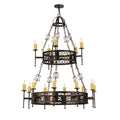 Meyda Lighting 48 Inch 15 Light Semi Flush Mount Cp247899