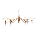 Meyda Lighting Blanca 60 Inch 6 Light Chandelier Cp744112
