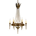 Meyda Lighting Amaury 24 Inch 6 Light Chandelier Cp744335