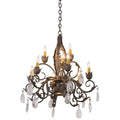 Meyda Lighting 26 Inch 9 Light Chandelier Cp247931