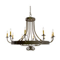 Meyda Lighting Silvana 50 Inch 8 Light Chandelier Cp744325
