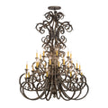 Meyda Lighting 60 Inch 32 Light Semi Flush Mount Cp247936
