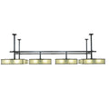 Meyda Lighting Piazza 140 Inch 64 Light Semi Flush Mount Cp13573