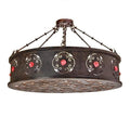 Meyda Lighting Julianne 38 Inch 6 Light Semi Flush Mount Cp746135