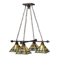 Meyda Lighting Prairie Wheat 51 Inch 4 Light Chandelier Cp14752