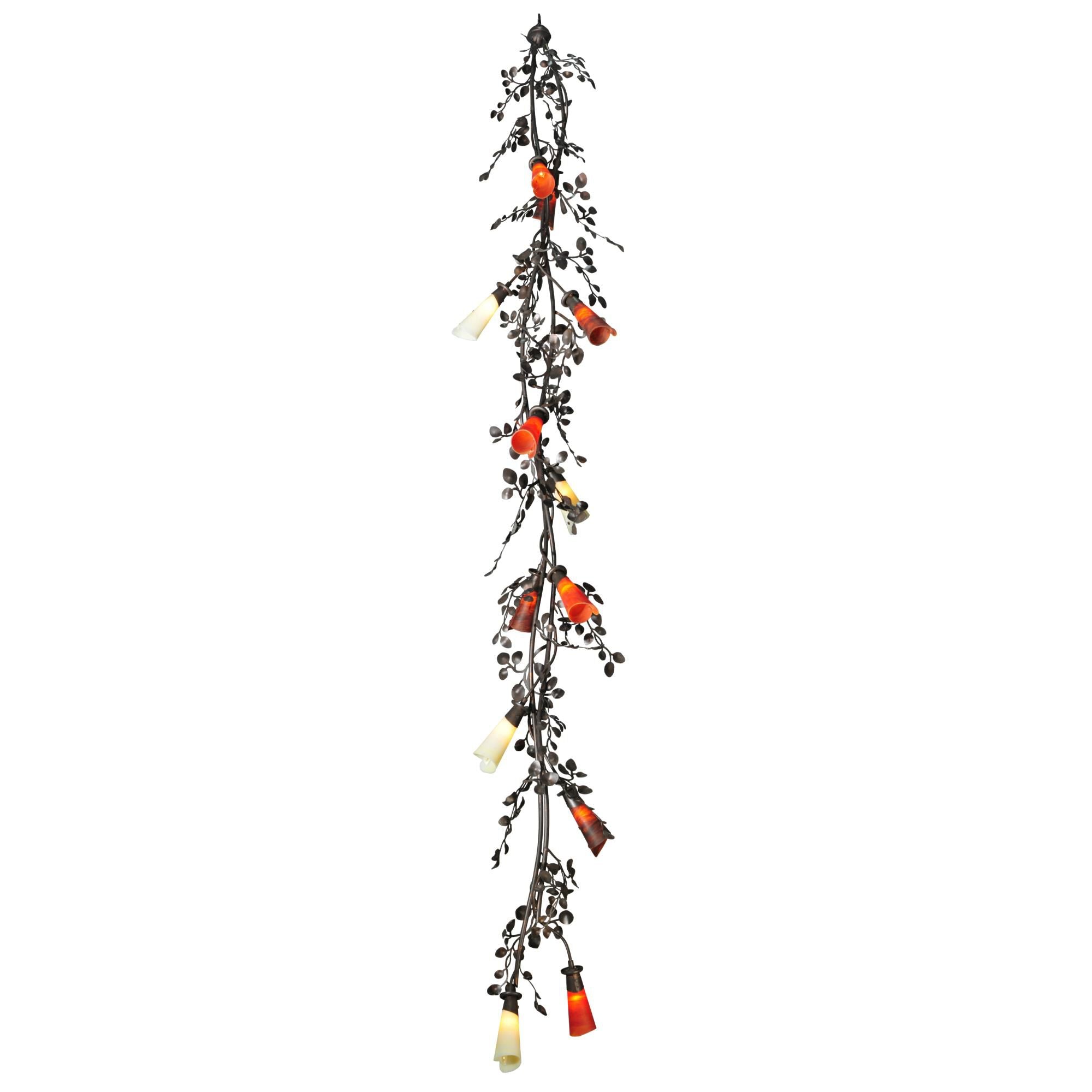 Meyda Lighting Vinca Vine 22 Inch 12 Light Mini Chandelier Cp15751