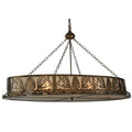 Meyda Lighting Mountain Pine 60 Inch 8 Light Linear Suspension Light Cp17278