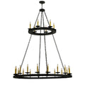 Meyda Lighting Loxley 61 Inch 24 Light Chandelier Cp17361