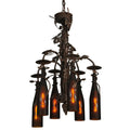 Meyda Lighting Tuscan Vineyard 20 Inch 6 Light Mini Chandelier Cp17551