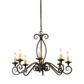 Meyda Lighting Wallis 36 Inch 5 Light Chandelier Cp744139