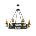 Meyda Lighting Delano 42 Inch 8 Light Chandelier Cp17694
