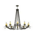 Meyda Lighting Octavia 58 Inch 10 Light Chandelier Cp18386