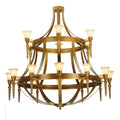 Meyda Lighting Lubovich 72 Inch 18 Light Chandelier Cp18577