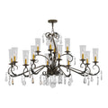 Meyda Lighting 62 Inch 14 Light Semi Flush Mount Cp248196