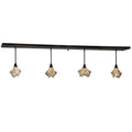 Meyda Lighting Ramoscelli Handkerchief 90 Inch 4 Light Linear Suspension Light Cp18985