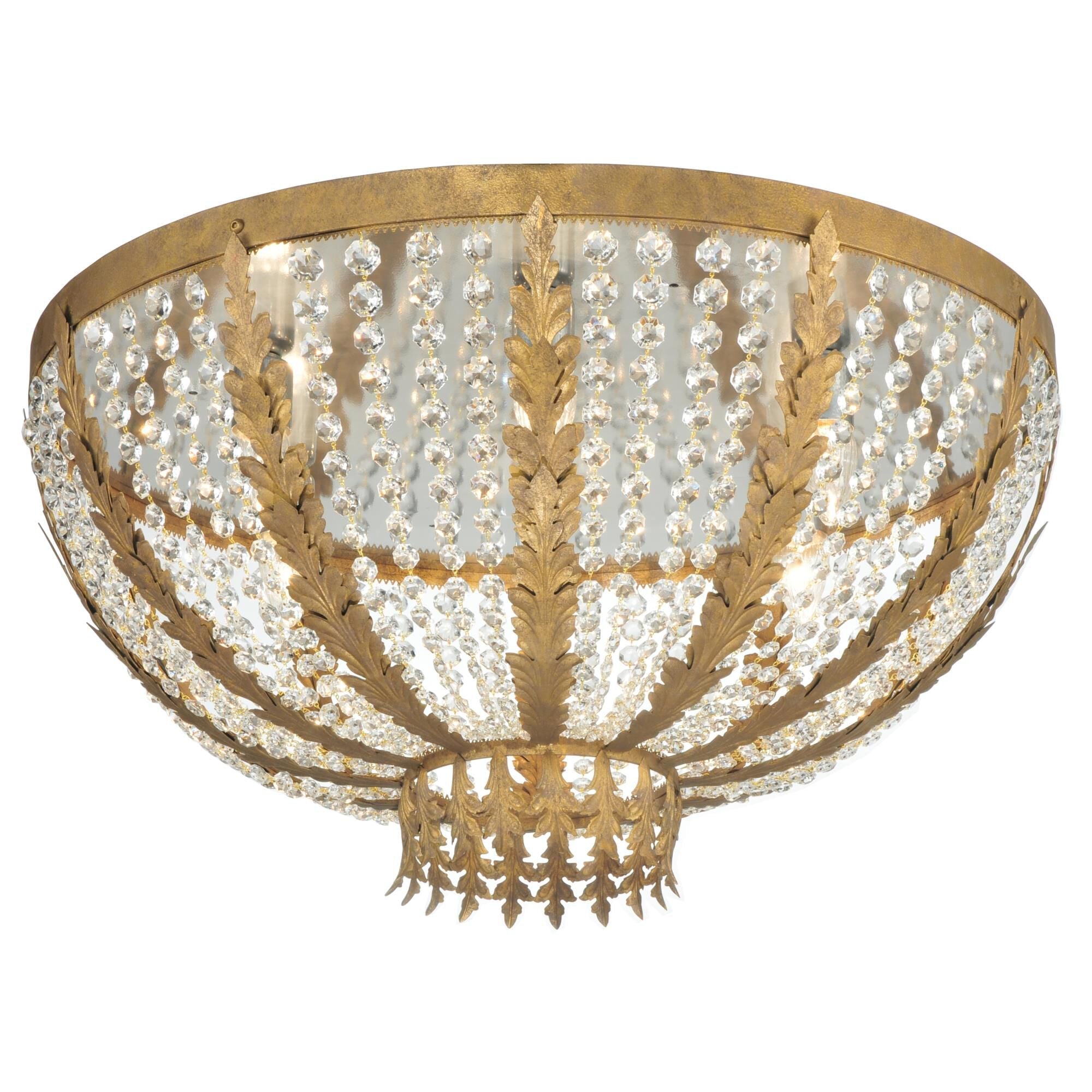 Meyda Lighting 32 Inch 5 Light Flush Mount Cp19217