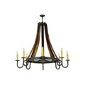 Meyda Lighting 48 Inch 8 Light Semi Flush Mount Cp248272