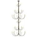 Meyda Lighting 78 Inch 40 Light Semi Flush Mount Cp248487