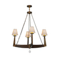 Meyda Lighting 42 Inch 4 Light Semi Flush Mount Cp248514
