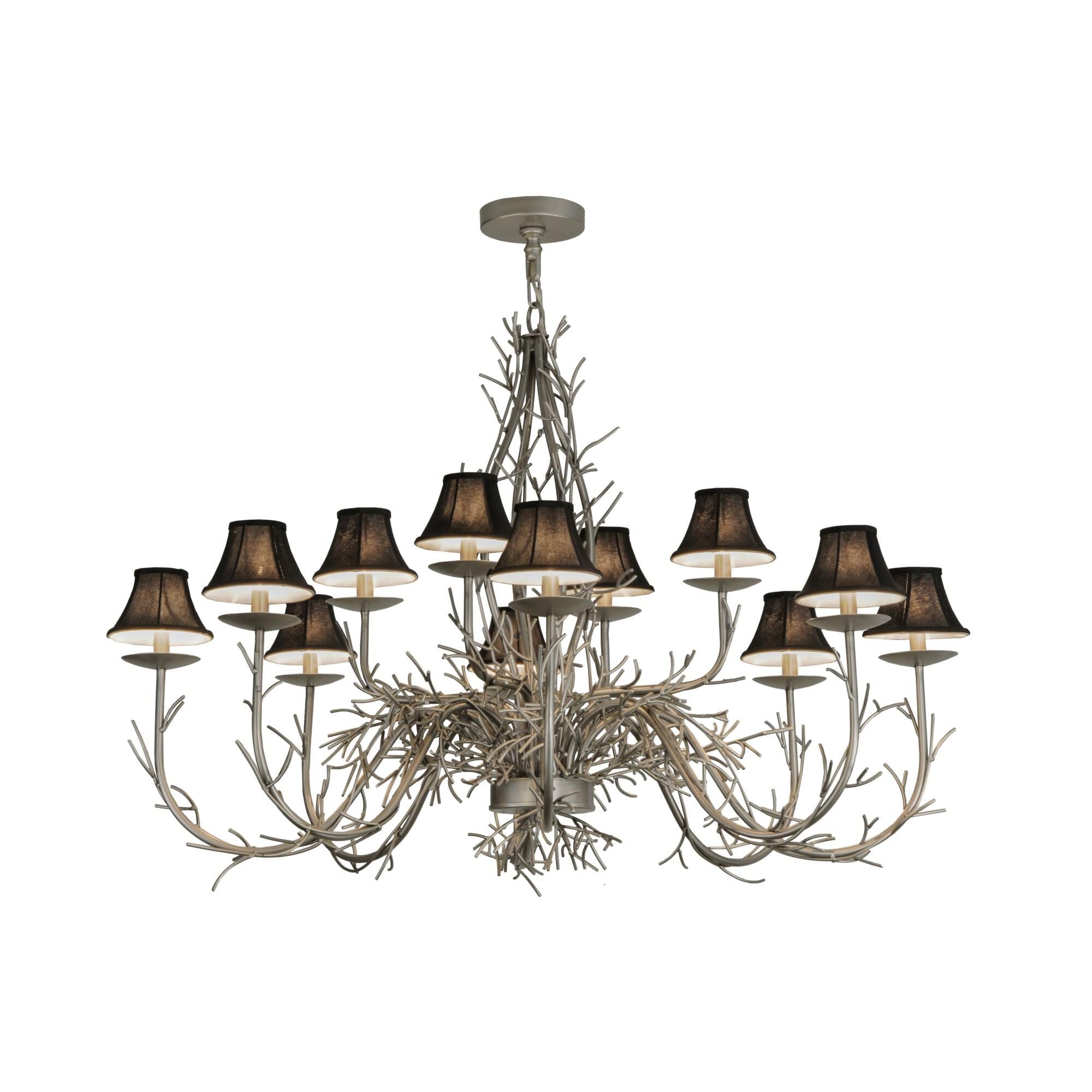 Meyda Lighting 50 Inch 12 Light Semi Flush Mount Cp248824