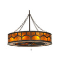 Meyda Lighting 44 Inch 8 Light Linear Suspension Light Cp248863