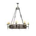 Meyda Lighting 50 Inch 8 Light Semi Flush Mount Cp248949
