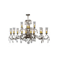 Meyda Lighting 62 Inch 14 Light Semi Flush Mount Cp248973