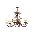 Meyda Lighting 36 Inch 6 Light Chandelier Cp248984