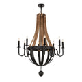 Meyda Lighting 43 Inch 8 Light Semi Flush Mount Cp249236
