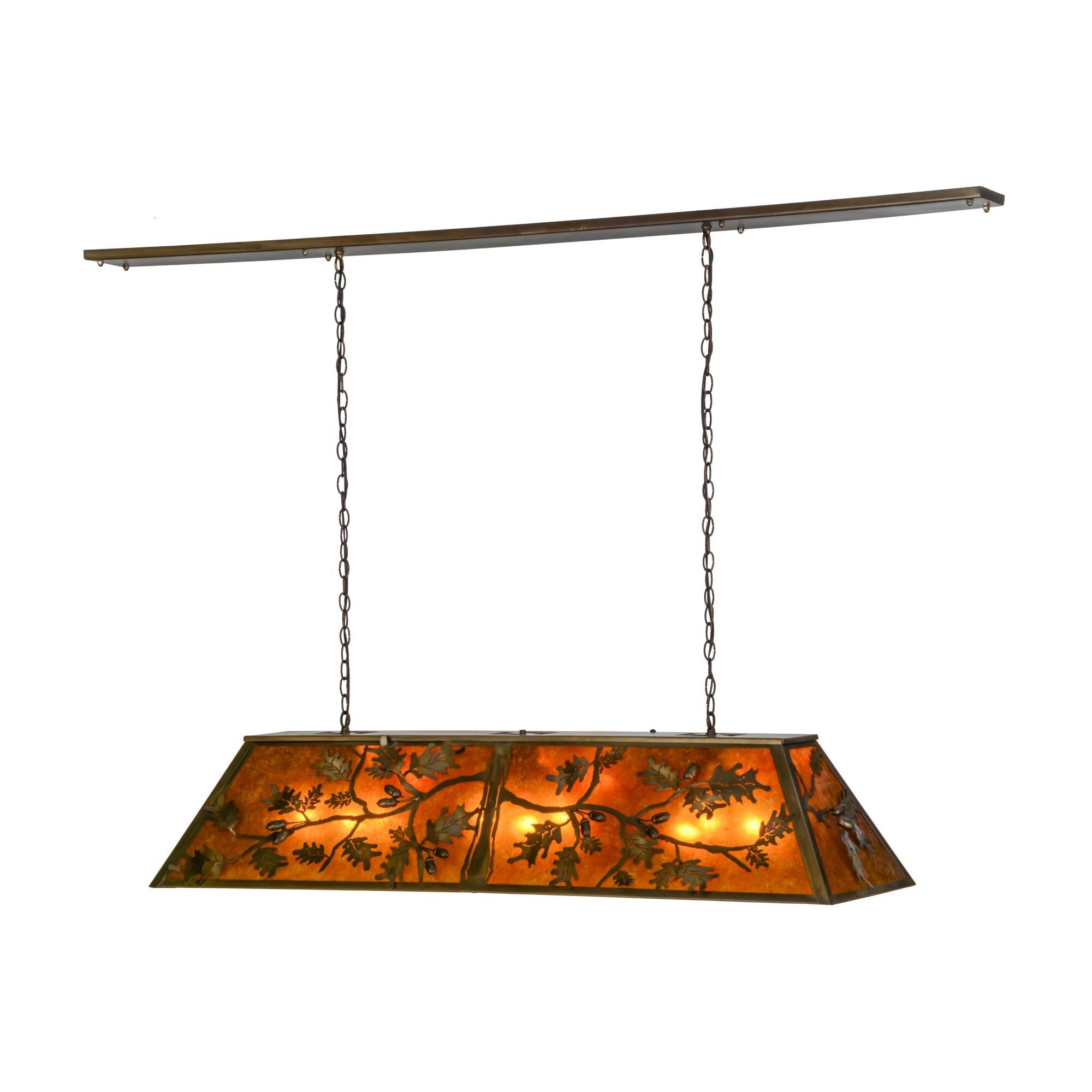 Meyda Lighting 54 Inch 9 Light Linear Suspension Light Cp249380