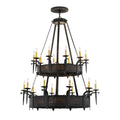 Meyda Lighting 48 Inch 20 Light Semi Flush Mount Cp249382