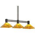 Meyda Lighting 47 Inch 3 Light Linear Suspension Light Cp249550