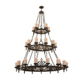 Meyda Lighting 66 Inch 30 Light Semi Flush Mount Cp249697