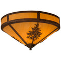 Meyda Lighting 20 Inch 2 Light Flush Mount Cp249706