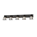 Meyda Lighting T Mission 64 Inch 5 Light Bath Vanity Light Cp22709