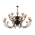 Meyda Lighting 80 Inch 20 Light Semi Flush Mount Cp249801