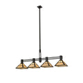 Meyda Lighting 64 Inch 4 Light Linear Suspension Light Cp250119
