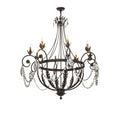 Meyda Lighting 45 Inch 8 Light Semi Flush Mount Cp250291