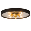 Meyda Lighting 36 Inch 6 Light Flush Mount Cp250329