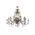 Meyda Lighting 60 Inch 16 Light Semi Flush Mount Cp250373