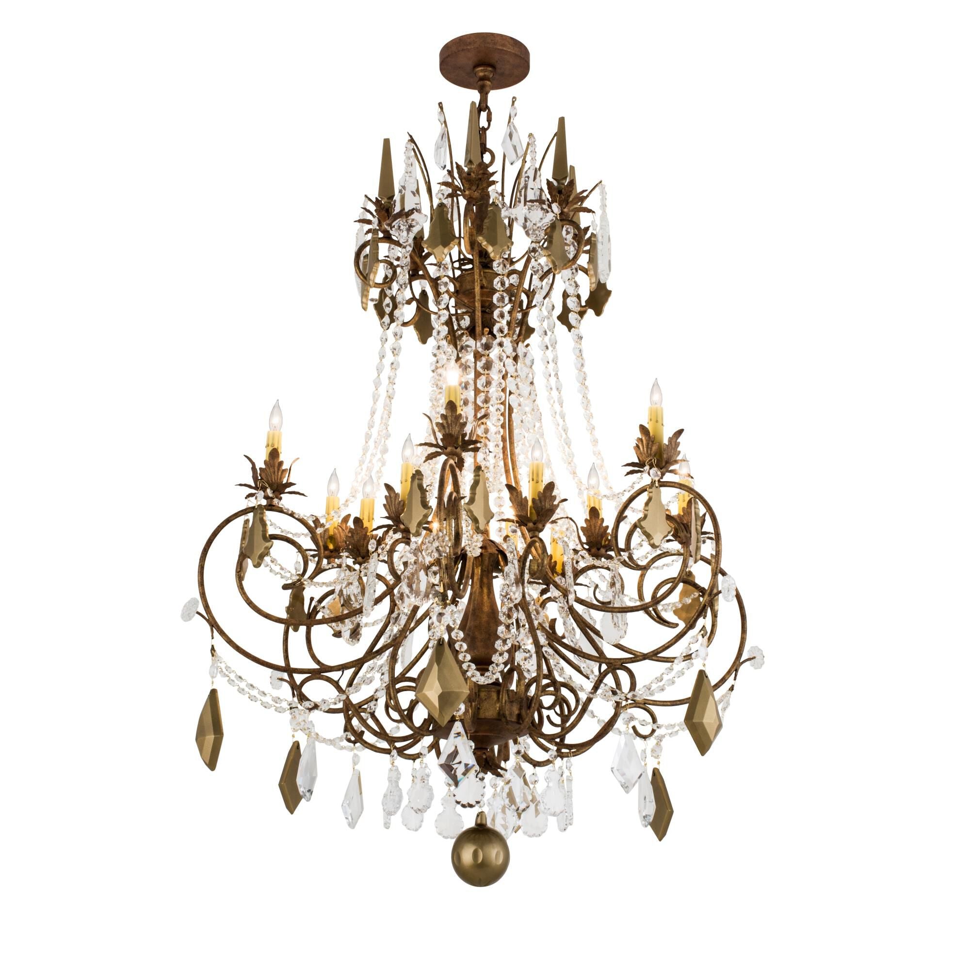 Meyda Lighting 38 Inch 12 Light Chandelier Cp250411