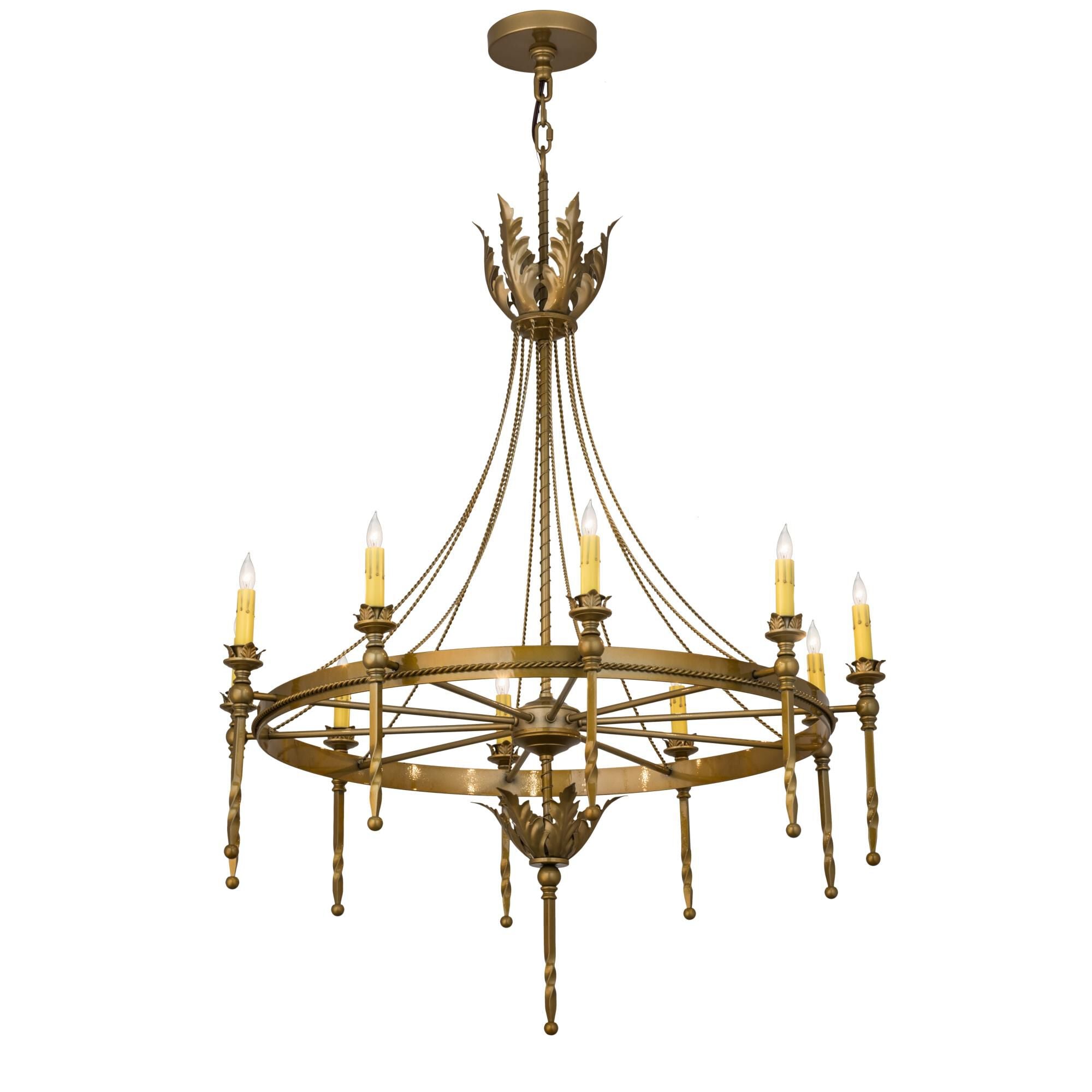 Meyda Lighting 36 Inch 10 Light Chandelier Cp250561