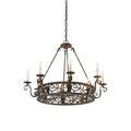 Meyda Lighting 36 Inch 8 Light Chandelier Cp250675