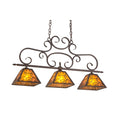 Meyda Lighting 42 Inch 3 Light Linear Suspension Light Cp250787