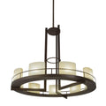 Meyda Lighting 68 Inch 9 Light Led Semi Flush Mount Cp250849
