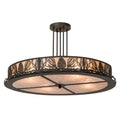 Meyda Lighting 36 Inch 4 Light Semi Flush Mount Cp250867