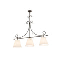 Meyda Lighting 42 Inch 3 Light Linear Suspension Light Cp250939