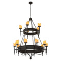 Meyda Lighting 51 Inch 2 Light Semi Flush Mount Cp251055