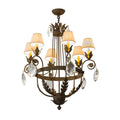 Meyda Lighting 29 Inch 6 Light Chandelier Cp251171